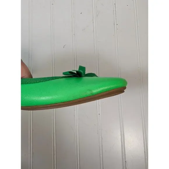 Crewcuts Lime Green Ballet Flats Big Kids 2 - Picture 4 of 8